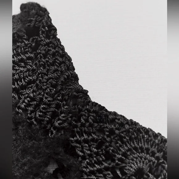 Zara long crocheted dress limited edition hand knit - Picture 8 of 13